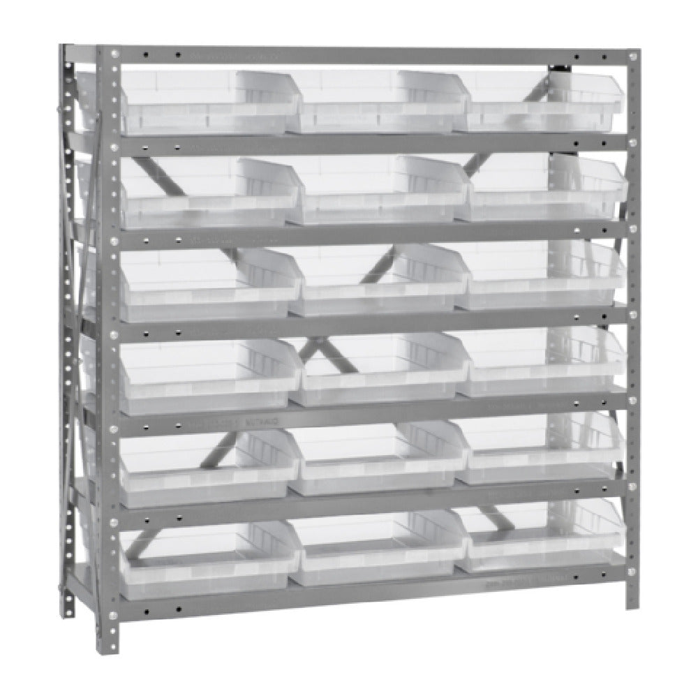 Quantum 1839-110CL Shelving Unit 18"D X 36"L X 39"H Heavy Duty