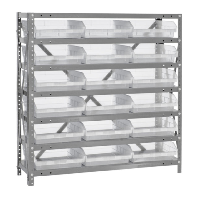 Quantum 1839-110CL Shelving Unit 18"D X 36"L X 39"H Heavy Duty