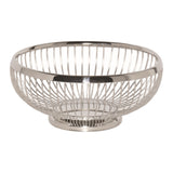 Service Ideas WBR9PS Service Ideas Standard Wire Basket Round Polished Stainless