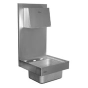 Glastender WH-14-ESD-LF Hand Sink Wall Mount 14"W X 15"D OA