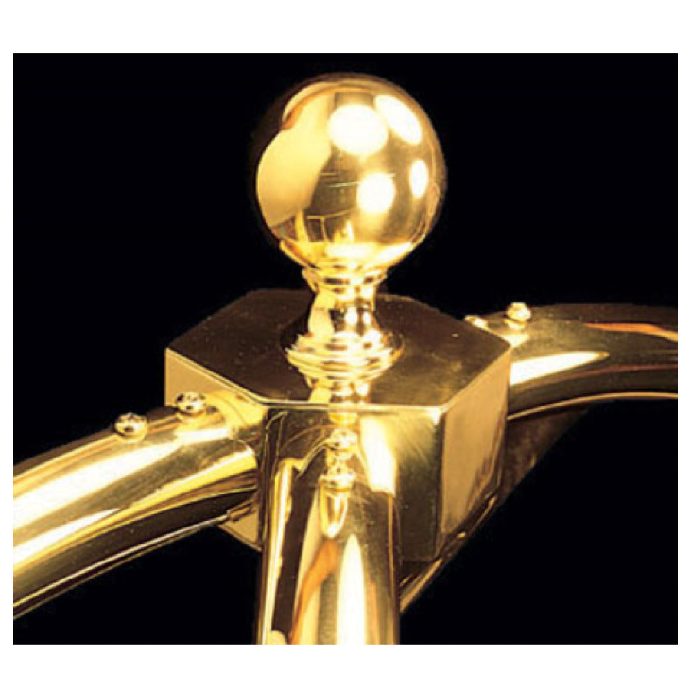 Forbes Industries 2400-BF Replacement Finial Ball Shape Brass