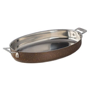 Bon Chef 60018COFFEE HotStone Cucina Au Gratin 4 Qt. 15-3/8" X 10" X 2-5/8" H