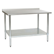 Eagle BPT-3036EB-UT BlendPort® Deluxe Series Work Table 36"W X 30"D 16/300 Stainless Steel Top