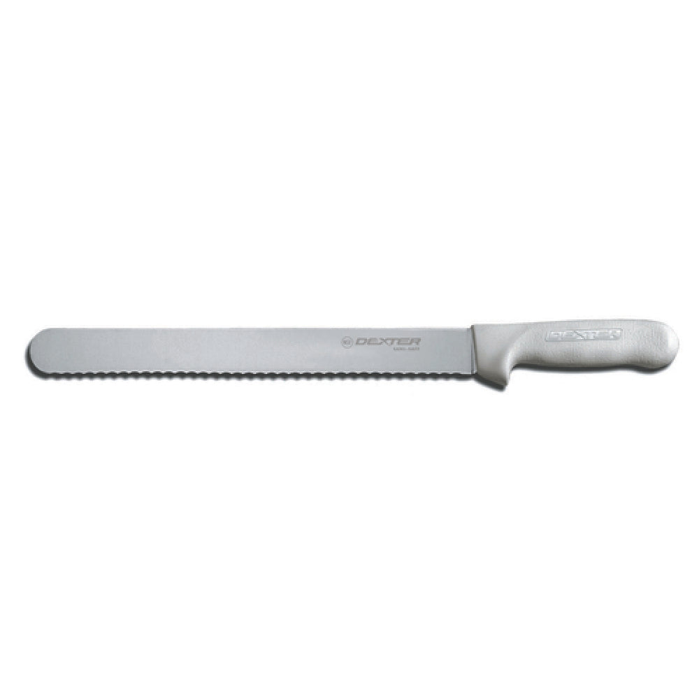 Dexter 13463 Sani-Safe® (S140-12SC-PCP) Roast Slicer 12" Scalloped Edge