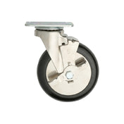 Metro B5DNB Super Erecta® Dolly Plate Caster Brake 5" Dia.