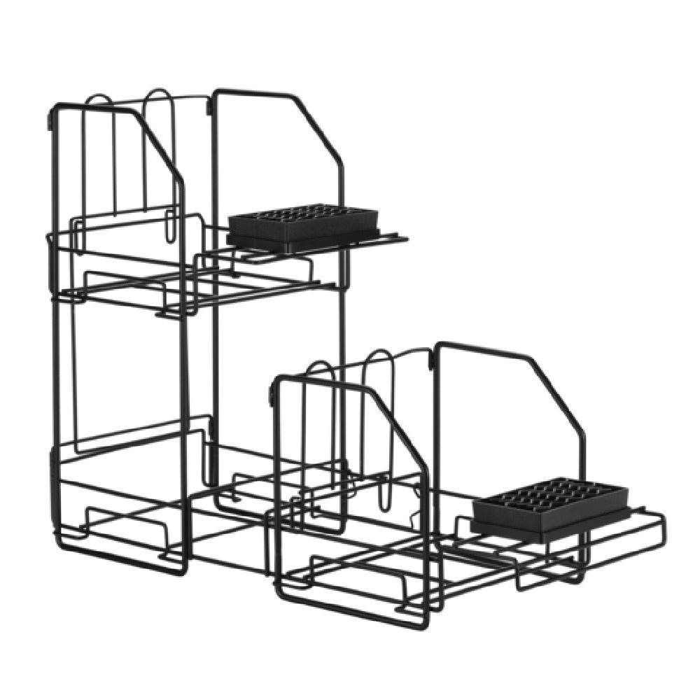 Service Ideas APRC2 - Service Ideas Wire Airpot Rack, Double, Flat Pack