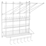 Hubert 25327 - Pastry Bag Wall Rack, 20" X 24", Rectangular