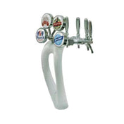 Micro Matic 9504-C-F-M Ice Frosted Mystique Draft Beer Tower Countertop 10"W X 22-1/2"H
