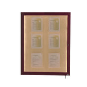 Aarco LWL4836C Display Case 36"W X 48"H Enclosed