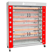 Rotisol FB1600-8G-SSP FlamBoyant Infrared Rotisserie Oven Gas Floor Model