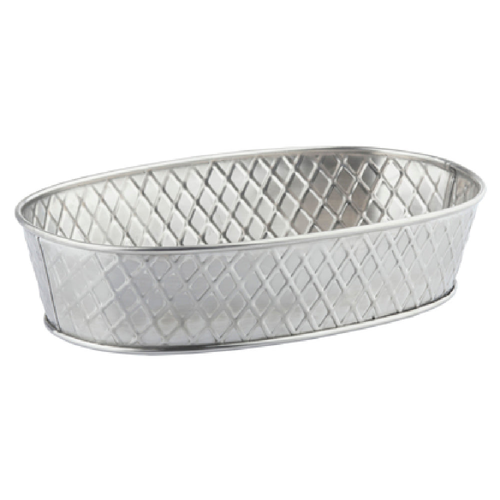 TableCraft Products 10036 - Lattice Collection™ Platter, 9-1/2" X 6" X 2-1/8", Oval