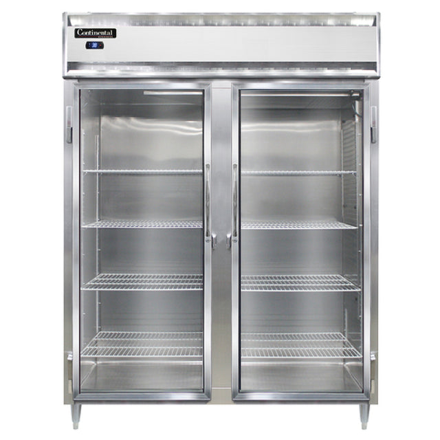Continental Refrigerator D2RESNSSGD Designer Line Wide Refrigerator Reach-in 57"W