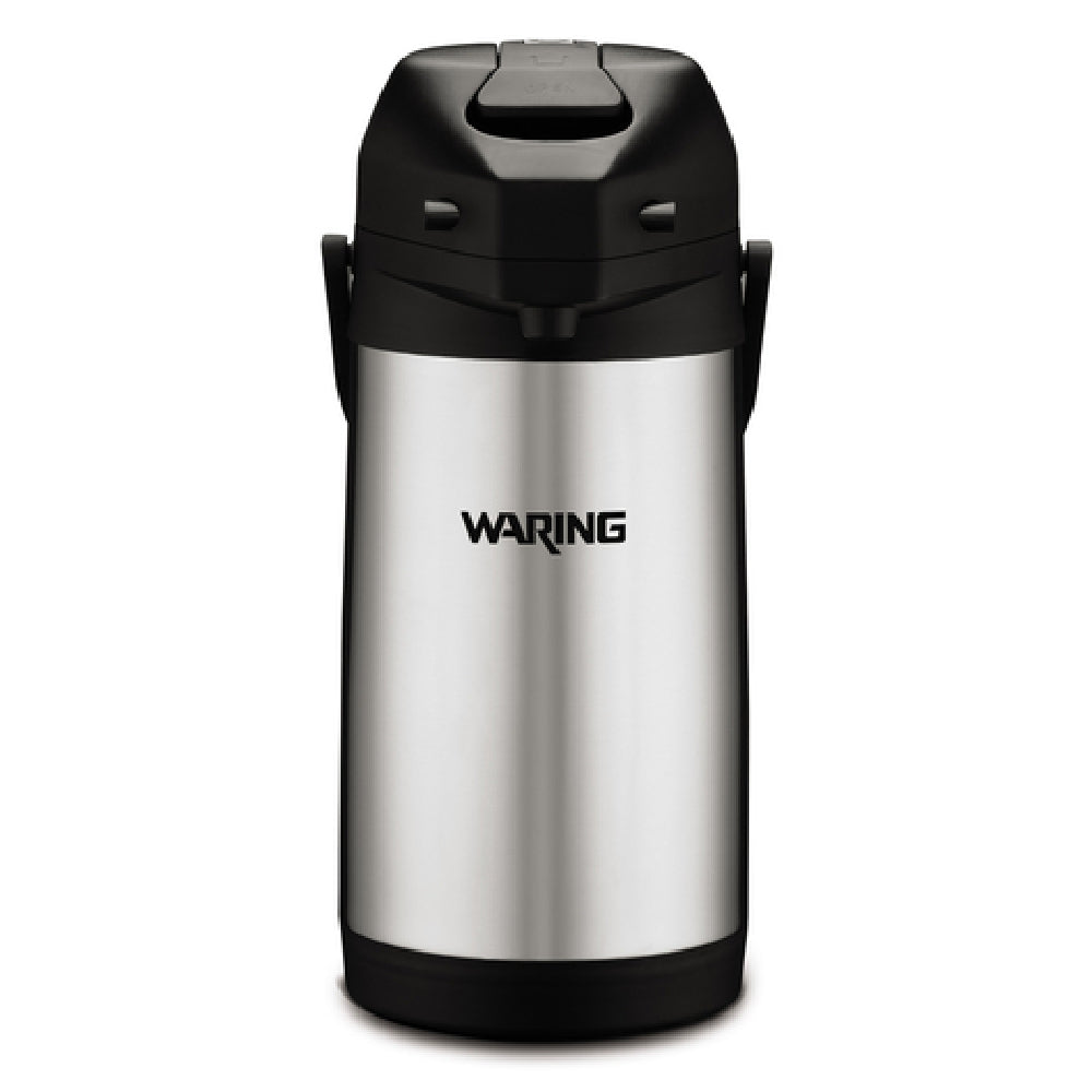Waring WCA25 - Café Deco­­­™ Airpot, 2.5 Liter (84.5oz.), 5-1/2"W" X 7-1/2"D X 13"H