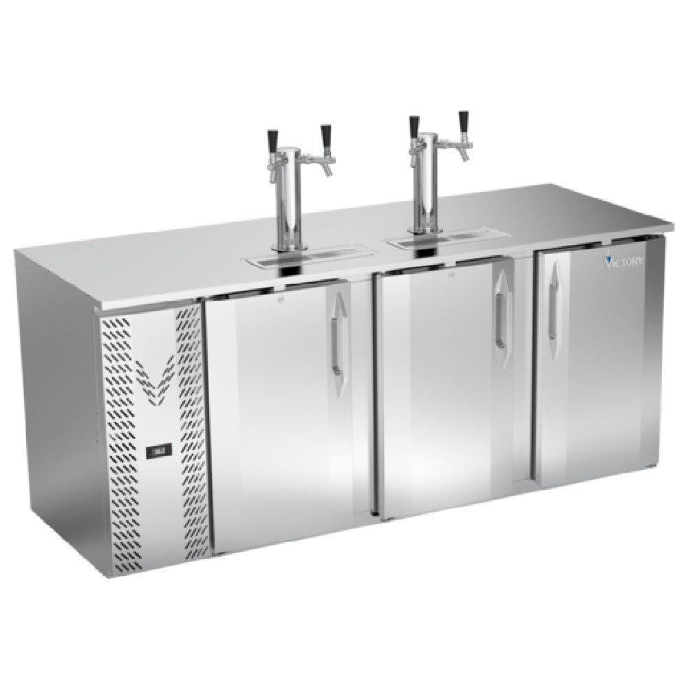 Victory VDD78HC-S - Direct Draw Dispenser, 78"W X 30-1/8"D X 49-5/16"H, 26.131 Cu. Ft.