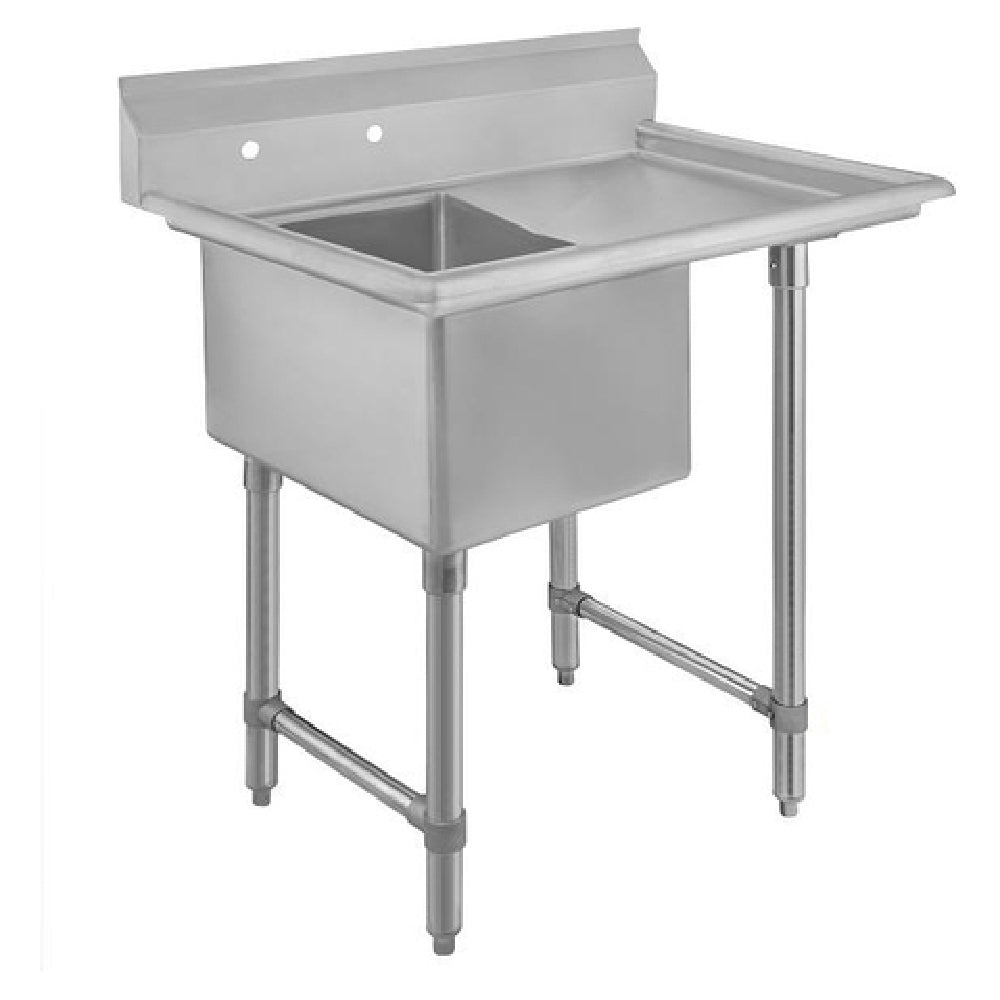 Klinger's Trading HDS1DR Sink One Compartment 36-1/2"W X 25-1/2"D X 41"H