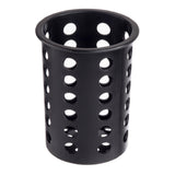 TableCraft Products 1010401 - Flatware Cylinder, 4-3/8" X 4-3/8" X 5-1/2", Polypropylene