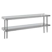 Advance Tabco ODS-12-72R Overshelf Table Mounted Double