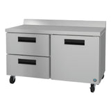 Hoshizaki WR60B-D2 - Steelheart Series Worktop Refrigerator, Two-section, 60"W
