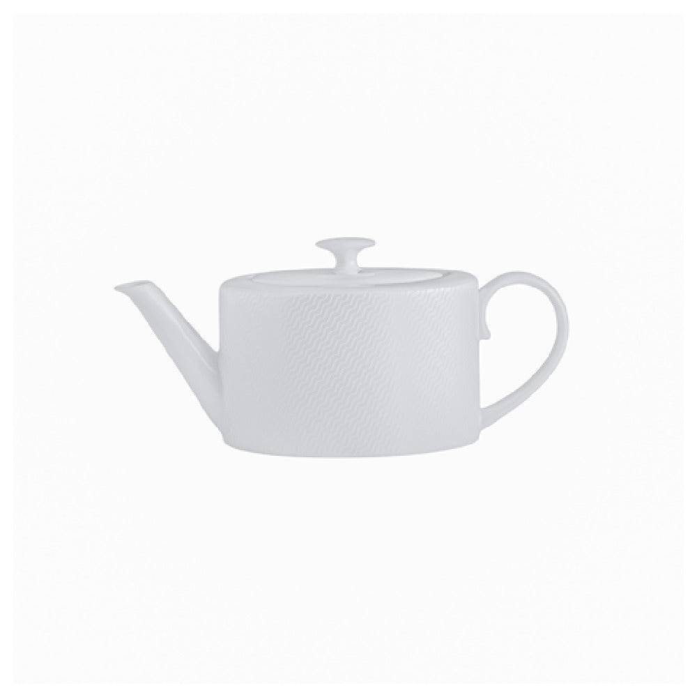 Steelite 82132AND0337 Oval Teapot 19.375 Oz 9.25" X 3.75" X 3.5"