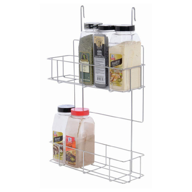 Hubert 66350 - Spice Rack, Hanging, 2-tier