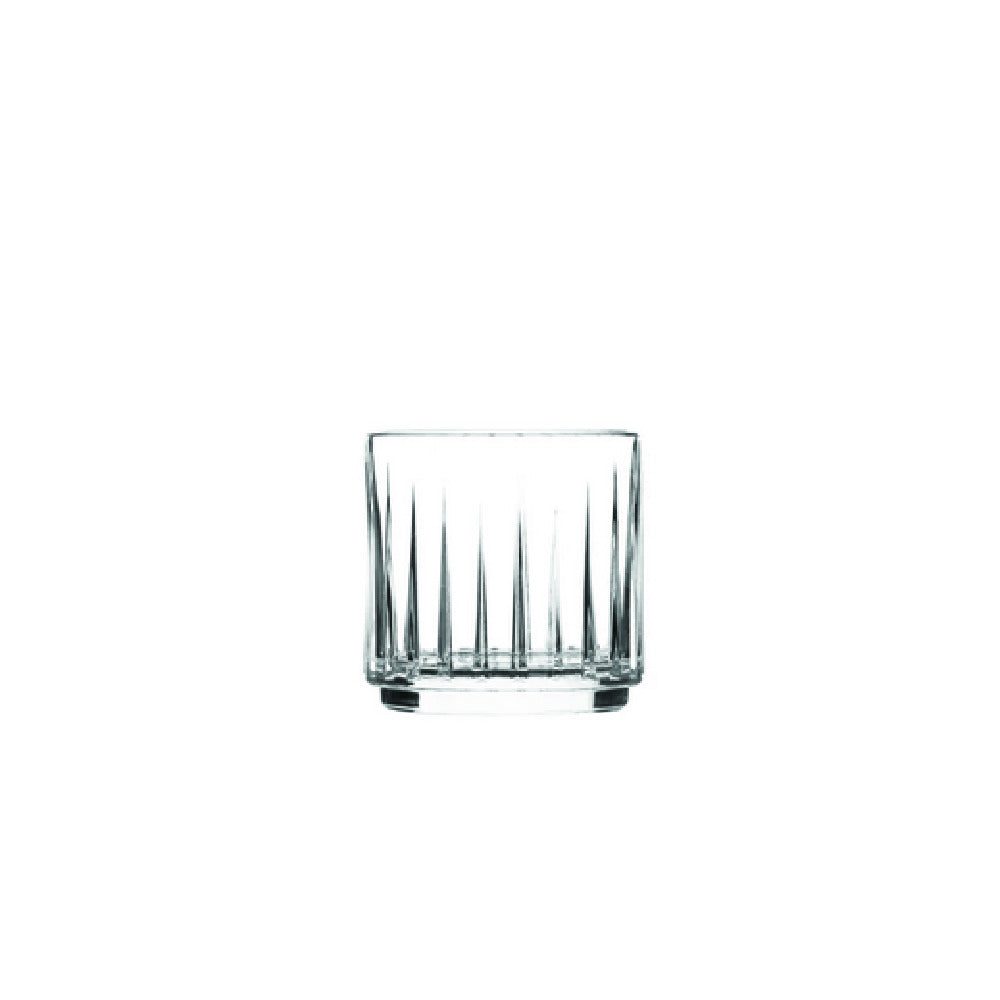Hospitality Brands HG35784-012 Legend Glassware Legend Stack Neat 7.75 Oz. Lead-free Ultra Clear Crystal