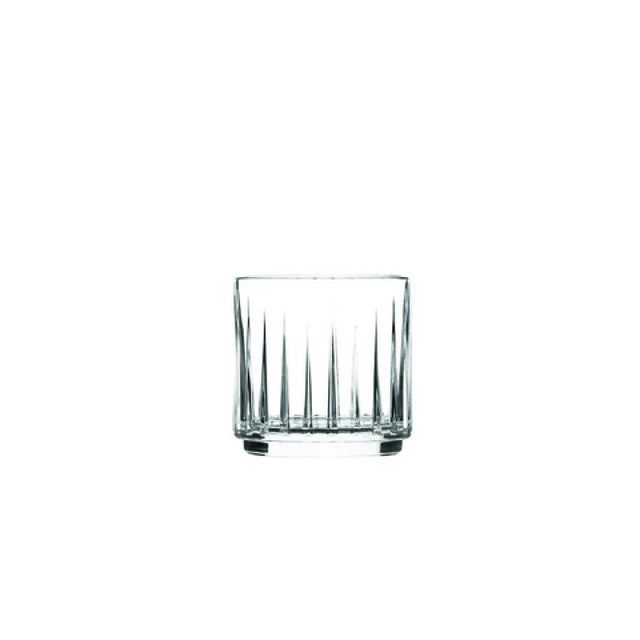 Hospitality Brands HG35784-012 Legend Glassware Legend Stack Neat 7.75 Oz. Lead-free Ultra Clear Crystal