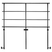 National Public Seating GRR32T NPS® Back Guardrail For 18" X 32" Tapered Risers