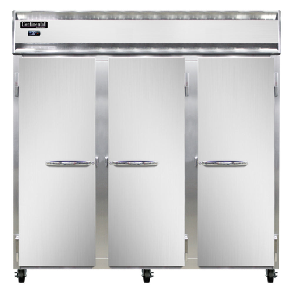 Continental Refrigerator 3RN Refrigerator Reach-in Three-section
