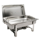 Winco C-2080B Get-A-Grip™ Chafing Dish 8 Qt. Full Size