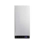 Summit SCFF1533BCSS Undercounter All-Freezer Built-in Or Freestanding 14.75"W X 22.75"D X 34"H