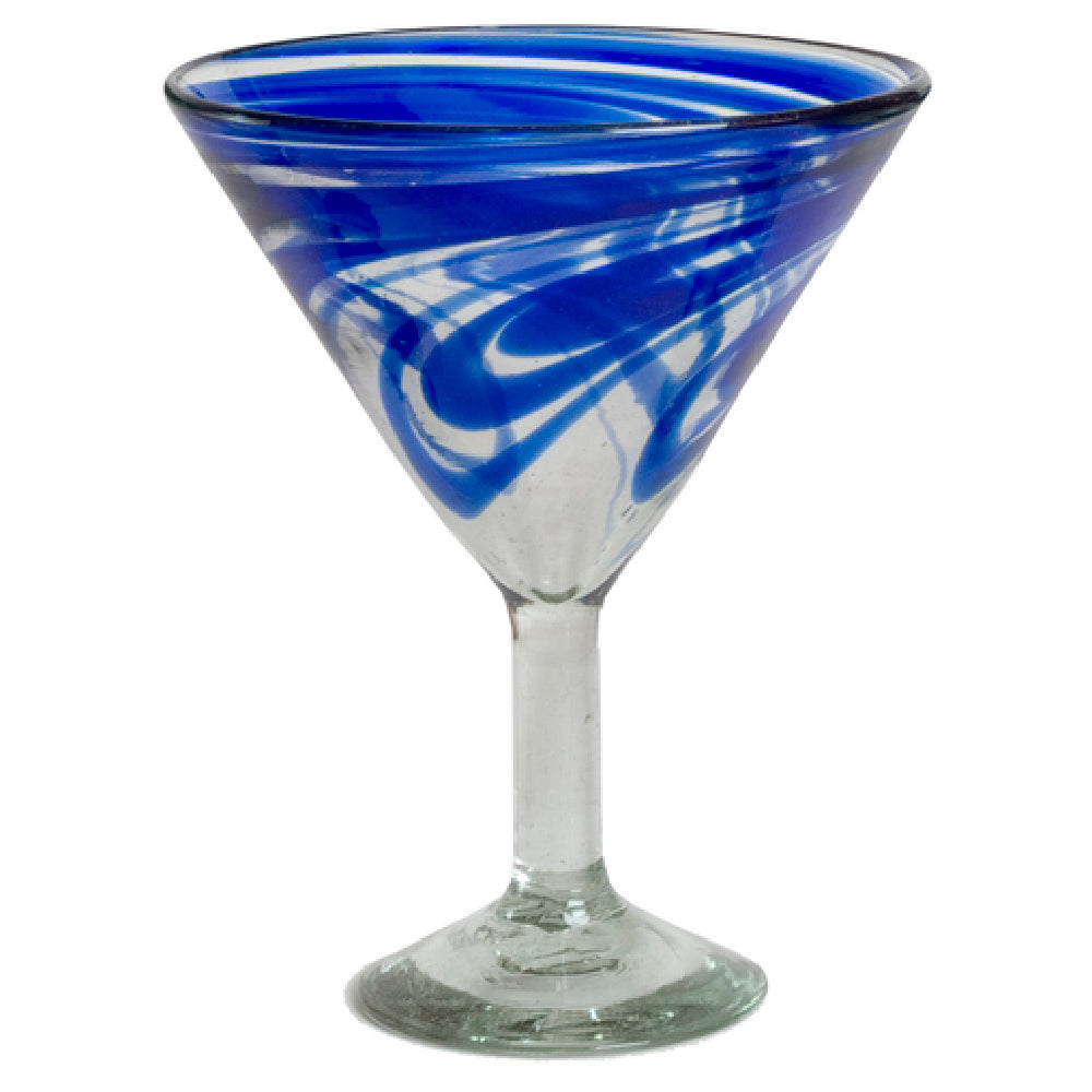 Orion Trading & Design G266-CS Swirl Classic Margarita Glass 15 Oz. 5-1/2" Dia. X 7"H