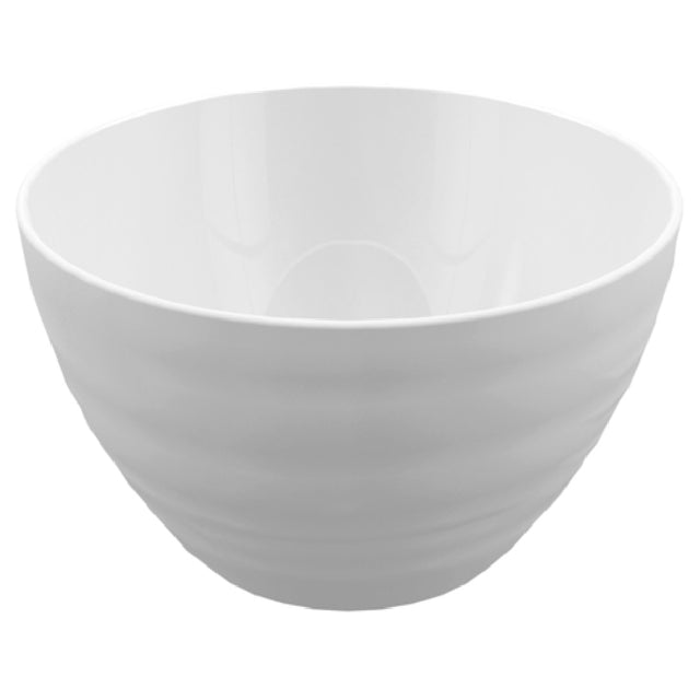 BauscherHepp T1555 Ripple Collection Bowl 4-3/4 Qt. 9-3/4" Dia. X 6"H