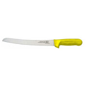 Omcan 12833 (12833) Slicing Knife 10" Narrow Curved Blade Wave Edge
