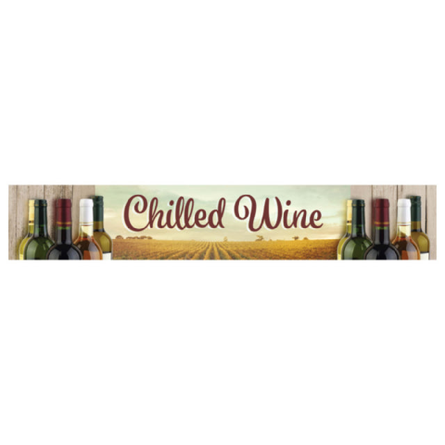 Beverage Air 409-422C-120 Vineyard Chilled Wine Sign For MMR/MMRR49