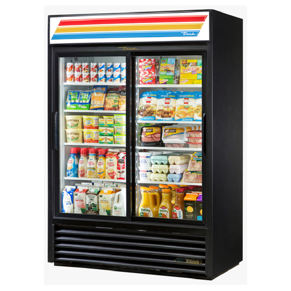 True Refrigeration GDM-47-HC-LD_BL Refrigerated Merchandiser Two-section