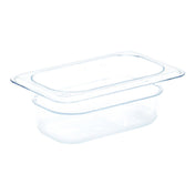Hubert 15873 - Hubert® Cold Food Pan, 4-1/4"L X 6-15/16"W X 2-1/2"D, Ninth-size