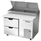 Beverage Air DPD46HC-2 Pizza Top Refrigerated Counter One-section 46"W