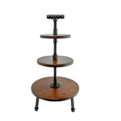 Steelite 6525T200 3-Tier Stand With Pipe Legs X 26.0" Buffet Stand