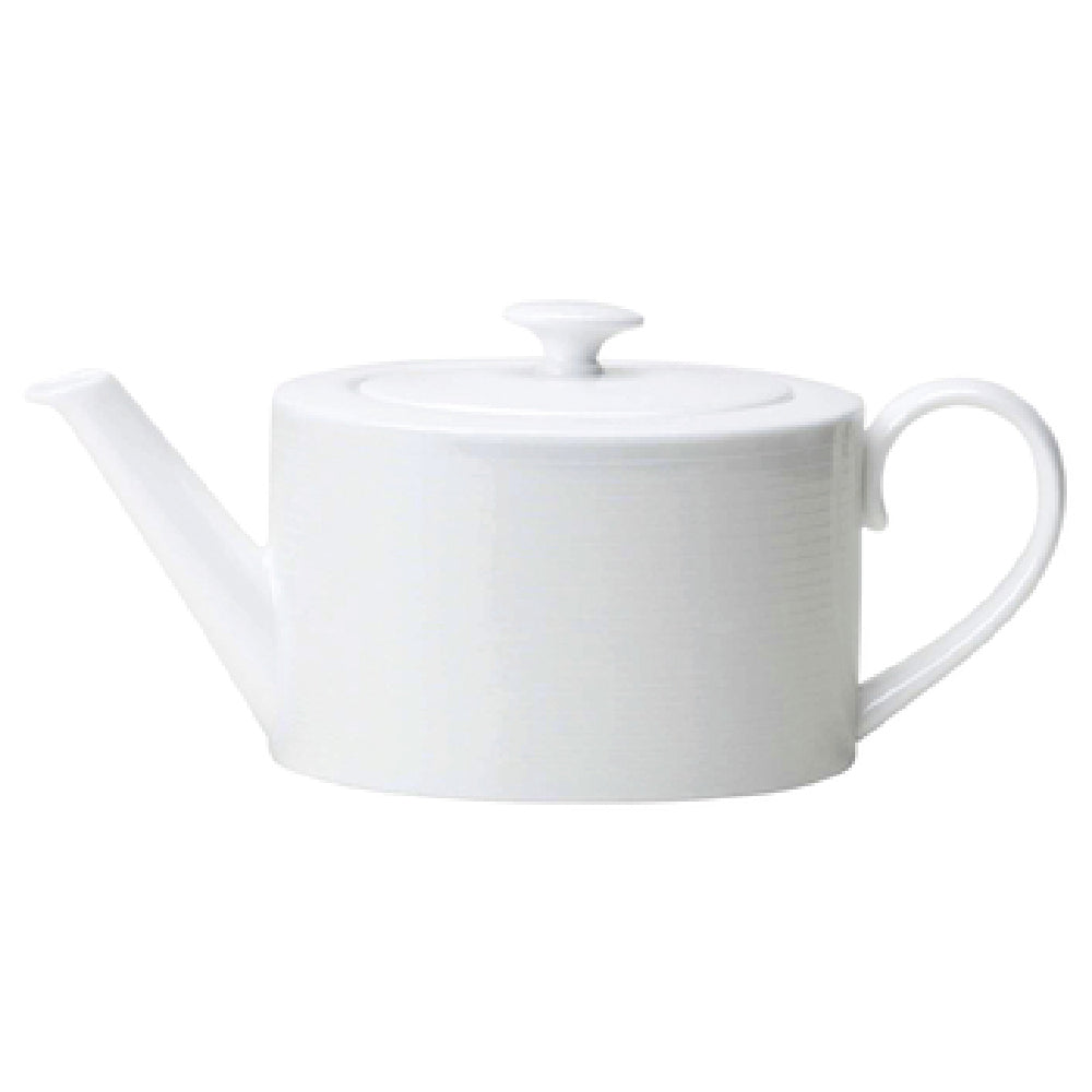 Steelite 82102AND0337 Oval Teapot 19.375 Oz 9.25" X 3.75" X 3.5"