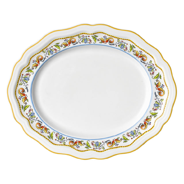 Steelite 62561FP817 Oval Platter 13.0" X 10.5" X 1.0" Adelina