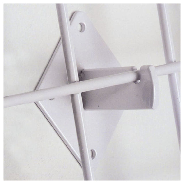 Hubert 68263 - Grid Panel Wall Bracket, 3" X 4", White