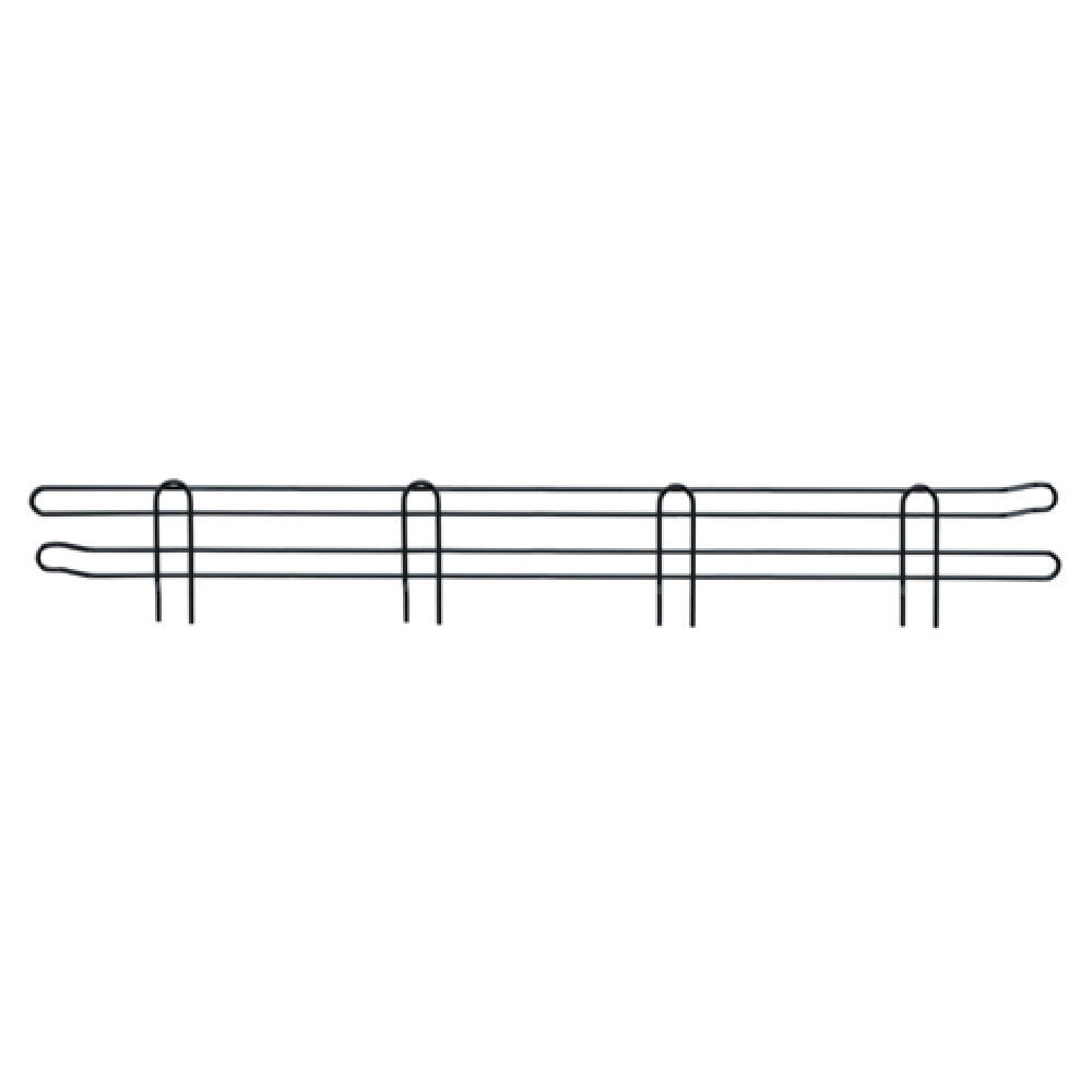 Quantum SL30BK Side Ledge 30"D X 4"H Black Epoxy Antimicrobial Finish