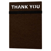 Risch MDF-CHECK 5X9 MDF Check Presenter 5" X 9" With "Thank You" Cut Out At The Top