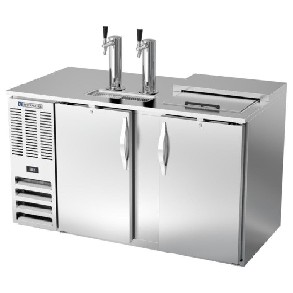 Beverage Air DD58HC-1-C-S - Draft Beer Cooler, Club Top, 59"W