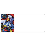 Hubert 97567 - Merchandising Tag, 5" X 2"H, Rectangular