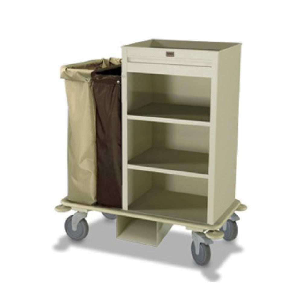 Forbes Industries 2265 InRoom Attendant Cart 24" W X 18" D X 42" H Cabinet (3) Shelves