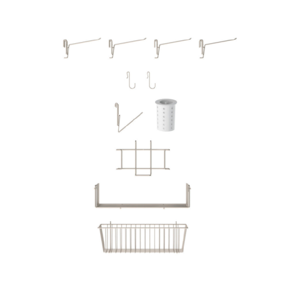 Metro SWA-PREP-SS - SmartWall Life Accessory Kit For Prep, NSF (see Spec Sheet For Components) (ships In One Box)