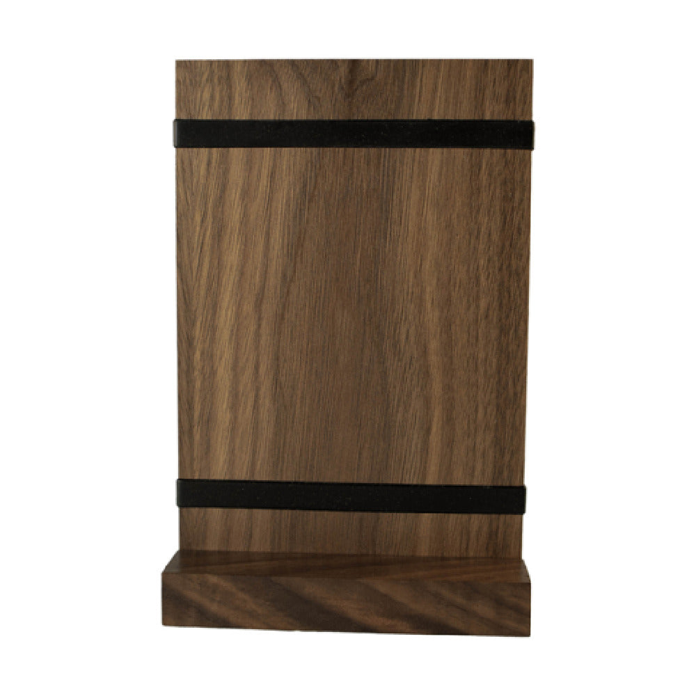 Risch WOOD-TT-5X7 Authentic Wood Table Talker (specify Color) 5" X 7" Includes (2) Black Elastic Bands