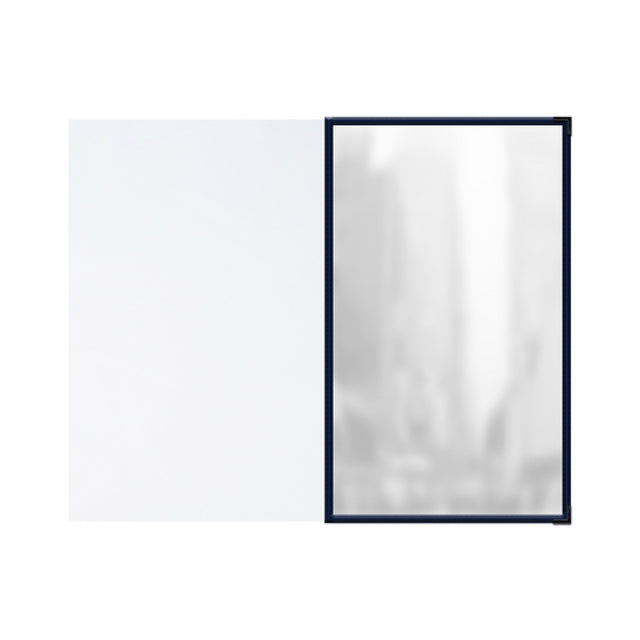 Risch SEWNAAP 8.5X14 Add-A-Page 8-1/2" X 14" Insert For 8-1/2" X 14" Menu Clear Interchangeable Pocket With Two Viewing Sides