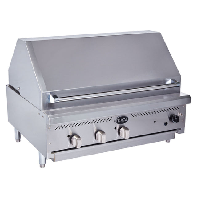 Royal Range Of California RIBT-24_LP Charbroiler Gas Countertop